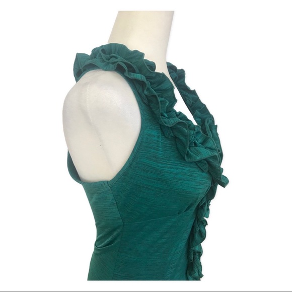 Halter Green Blouse - Picture 4 of 4